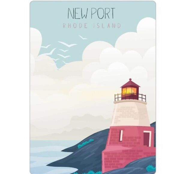 Newport Rhode Island Magnet - Picture 2 of 2